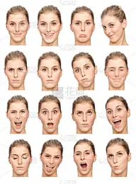 白色,金色头发,面部表情,分离着色,青年人,女孩,自然美,垂直画幅,情绪压力,努力