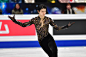 Yuzuru Hanyu of Japan competes in the Men Free Skating on day four of the 2019 ISU World Figure Skating Championships at Saitama Super Arena on March...