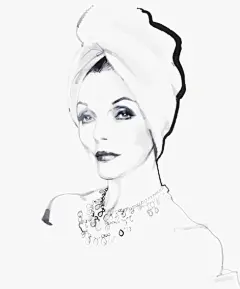 At Claridge's - David Downton : David Downton has been Artist in Residence at Claridge’s hotel in London since September 2011. The idea was the brainchild of the hotel’s Public Relations Director Paula Fitzherbert and the General Manager Thomas Kochs. Sin