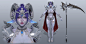 HIT2 镰刀 魔族 美女 战士-角色动作/动画-3D模型,微元素 - BIP,3D,角色,动画,动作,游戏,资源 - Element3ds.com!