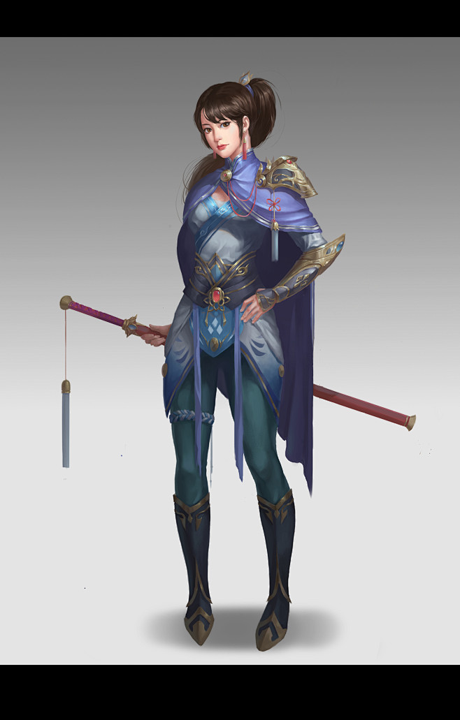 女战士