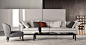 Four + Seater Sofas: Sofa Collar by Minotti