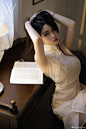 “不愿勾起相思，不敢出门看月;偏偏月进窗来，害我相思一夜”：@魏老板2(5D6C0)