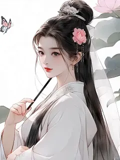 【AIGC】倾国倾城 非花非雾，古风头像壁纸