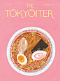 《纽约客》的东京主题插图 | 英国插画家 Andrew Joyce、法国艺术总监 David Robert和日本插画师和创意总监 Tatsushi Eto ​​​​