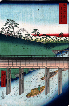 河川的柠檬采集到艺术风格——浮世绘版画