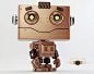 超可爱的机器人Vintage robotoy渲染欣赏