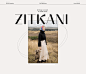 Zitkani | online store redesign : Redesign concept for Zitkani shop – an Ukrainian brand, which produces unique collection of scarves and jackets depicting paintings by world-famous artists.