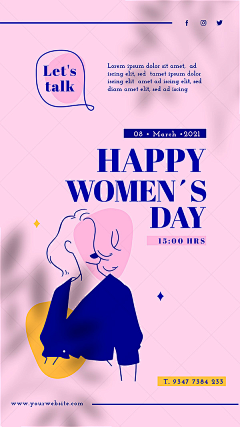 兰&卡采集到三八妇女女神节（3月）