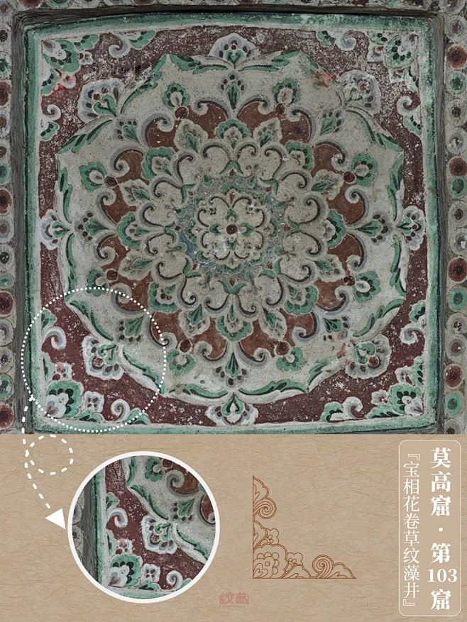 敦煌藻井·装饰纹样