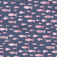 式样,水彩画,海洋生命,儿童,婴儿,水下,纺织品,时髦的,复古,想象