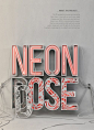 A little dose of neon by Katlego Phatlane in Typography