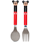 美国代购 disney 迪士尼 mickey mouse flatware 米奇刀叉套装 x