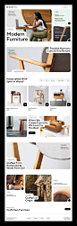 eCommerce Website: Skyrise Decor Landing Page