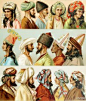世界古代服饰与生活,值得收藏留存！1：中国 2：印度 3： 十六世纪欧洲 4：西亚民族 5\6:俄国头饰 7:埃及家具 8:中国 9: 非洲烟斗 （整理：@V觉网 ）
