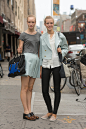 Street style：​2015春夏纽约时装周模特街拍 - 时尚摄影 - 妮兔视觉摄影网
