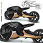 Bugatti Concept Bike : Bugatti concept bike challenge - free project