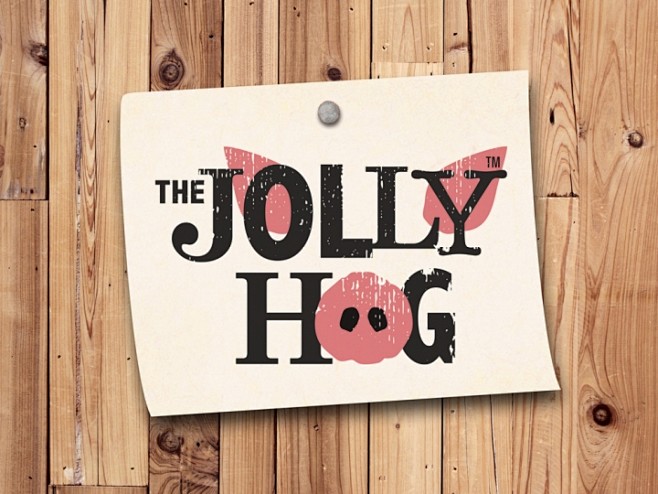 The Jolly Hog猪肉包装设计 ...