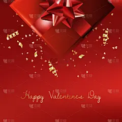 华丽的,红色,包装纸,蝴蝶结,情人节,白昼,电子邮件,计划书,优惠券,爱