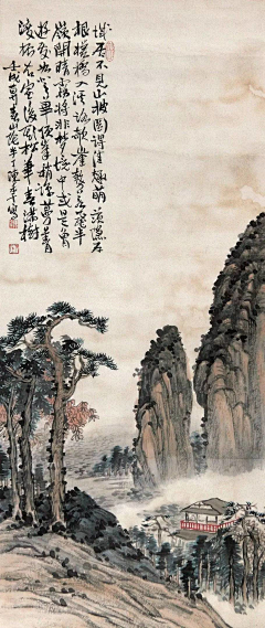 美好风景采集到陈半丁