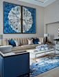 图片：12 Incredible Blue Living Room Colour Scheme Ideas | LuxDeco.com : 在 Google 上搜索到的图片（来源：luxdeco.com）