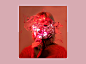 FACE IT : This project is exploring the relation between human bodies and liquid forms, playing with contrasting elements to create graphic yet dynamic compositions in a surreal series of portraits. 