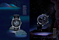 Out Of This World - Moonphase watches : Digital imaging of Moonphase watches that are out of this world