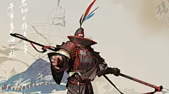 古代铠甲中国古代战士图形练习