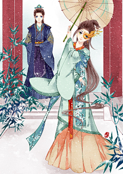 ~倾城吟づ采集到封面素材【古代】
