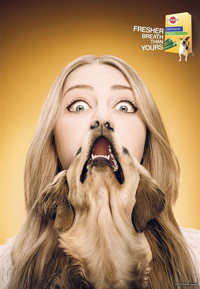 宝路宠物食品广告：将人与汪星人化为一体，...