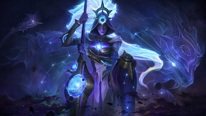 准该画师之前还负责了冠军乐芙兰狮子星神奈德丽狮子星神射手座星神