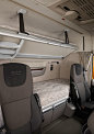 DAF XF Interior - view on bed - Car Body Design