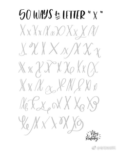 雨殇·采集到BrushLettering