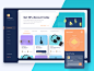 Yo-sinau Course Dashboard statistics course fresh exploration figma orange dark uidesign ux ui dark ui dashboard