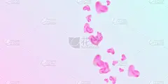 五彩纸屑,情人节,动物心脏,白昼,季节,明亮,形状,红色,粉色,概念