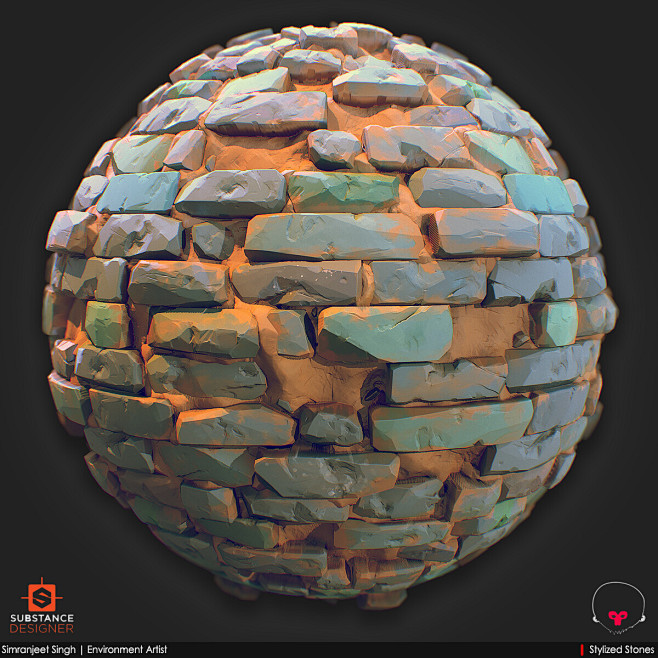 Stylized Stone Textu...