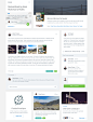 Module 01 | UI Kit : What is Module 01?It’s a big component-based UI Kit with clean and fresh style. We made a huge number of flexible components that can help you turn your designing or prototyping process into an enthralling and easy game. Features:130+