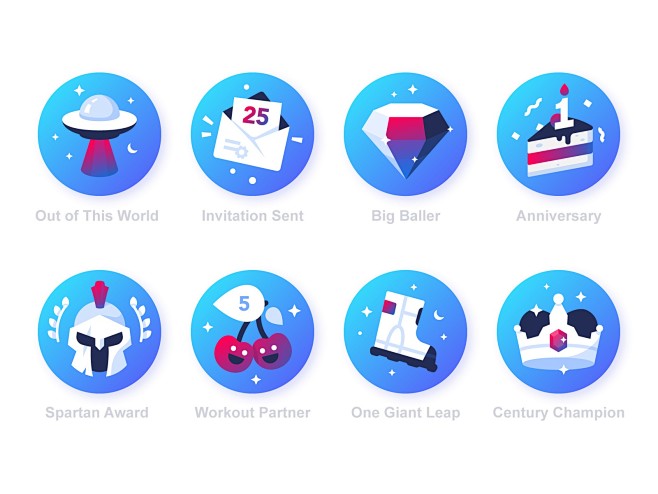 Workout badges ufo i...