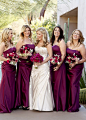 Gorgeous bridesmaid dresses | Photo by: Laura Segall Photography