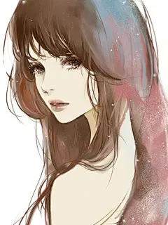 唯美插画 - 不同风格的二次元妹子插画 - QQ邮箱