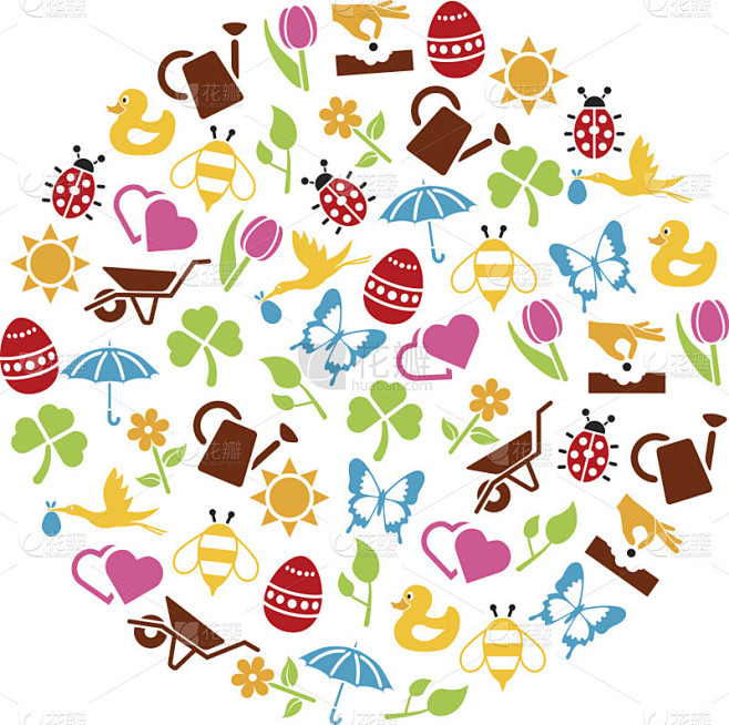 圈中的Spring图标