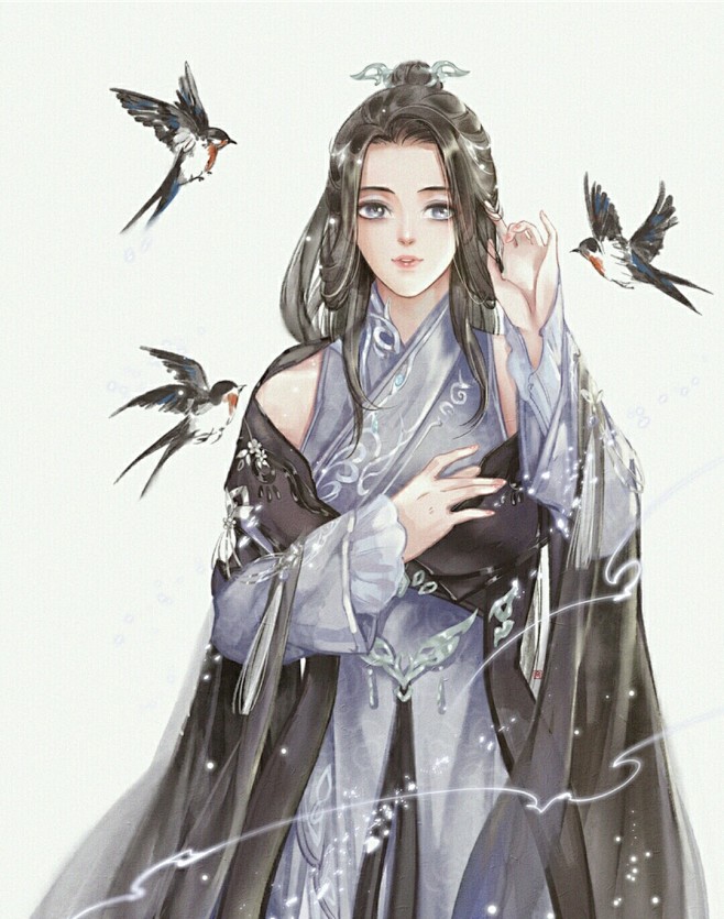 （古风美人）绘师：皮皮仙女菇