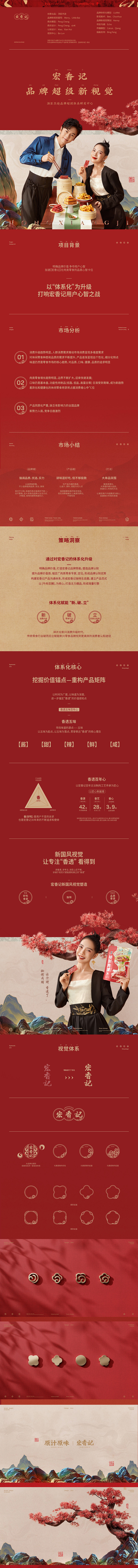 汤臣杰逊 X 宏香记｜品牌新视觉首页/专...