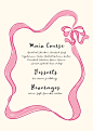 Elevate the elegance of your wedding invitations with our exquisite hand-drawn border featuring a charming bow illustration. This delicate and timeless border adds a touch of sophistication and romance to your invitation suite, setting the perfect tone fo