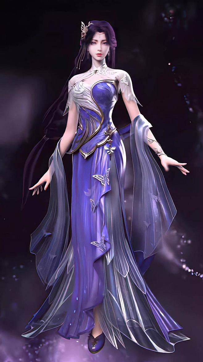 动漫美女｜完美世界｜云曦｜新建模