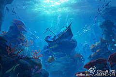 一只千俞采集到海底