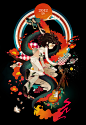 日本wasawasawa插画欣赏—插画设计