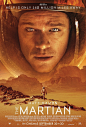 马特·达蒙《火星救援》科幻高清电影海报