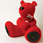 淘金币 IdeaShow 香港DJ-Bears毛绒可爱迷你音响音箱熊新年礼物-礼物街