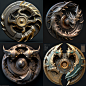 D118_Disc_dragon_dial_front_view_top_view_Disc_dragon_Chinese_d_1b4019aa-5ec1-474b-a0e0-b3388d25bbc8